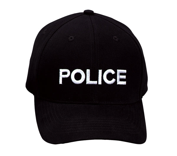 Rothco Black Police Cap - 9283