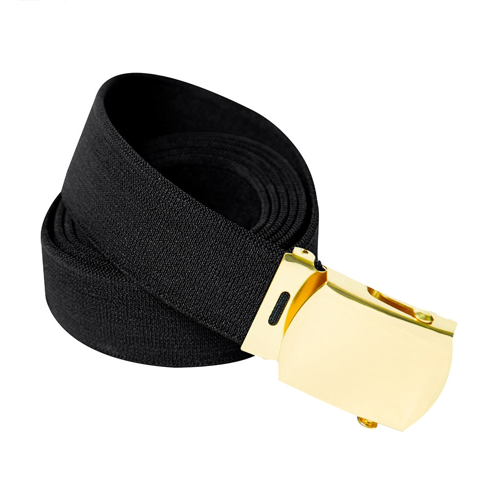 Rothco Gold Elastic Stretch Web Belt - 11471