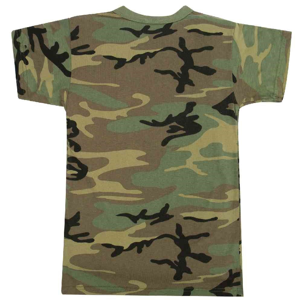 Rothco Kids Vintage Woodland Camo T-Shirt - 7605
