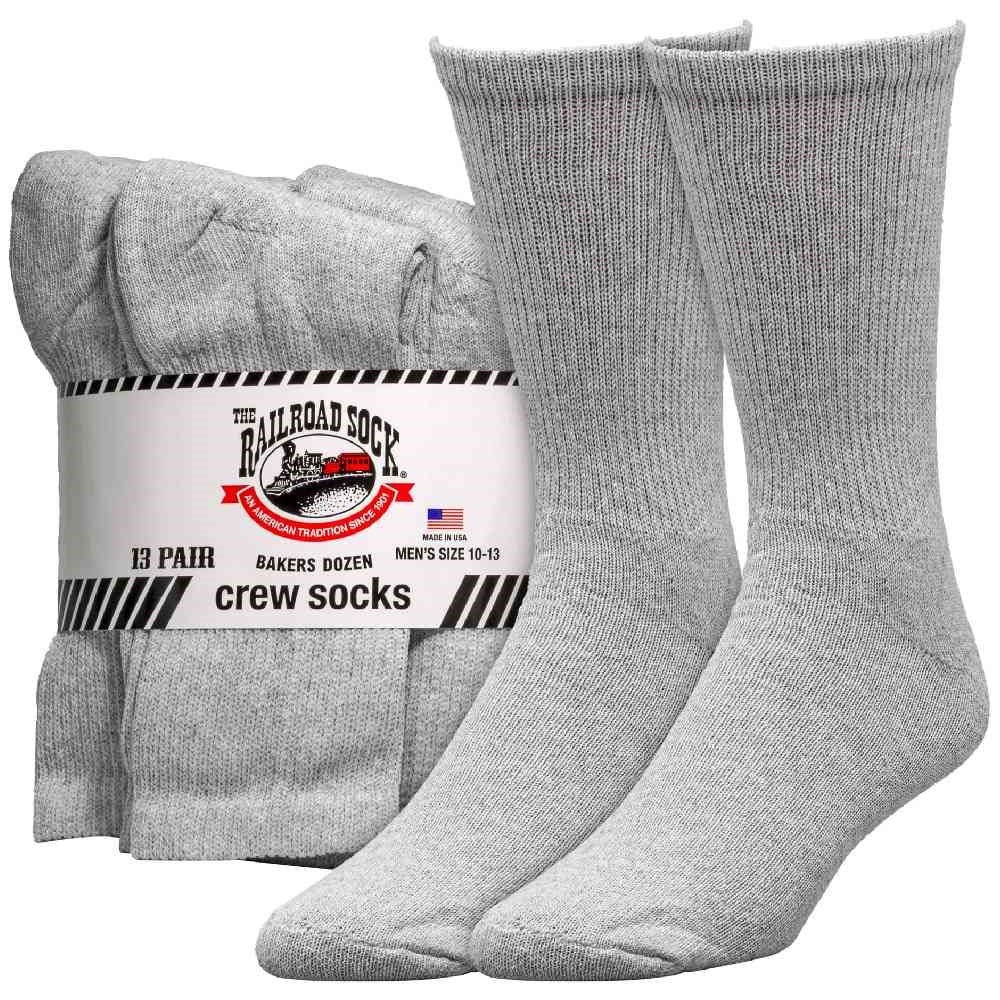 Railroad Socks Bakers Dozen Crew Socks BD