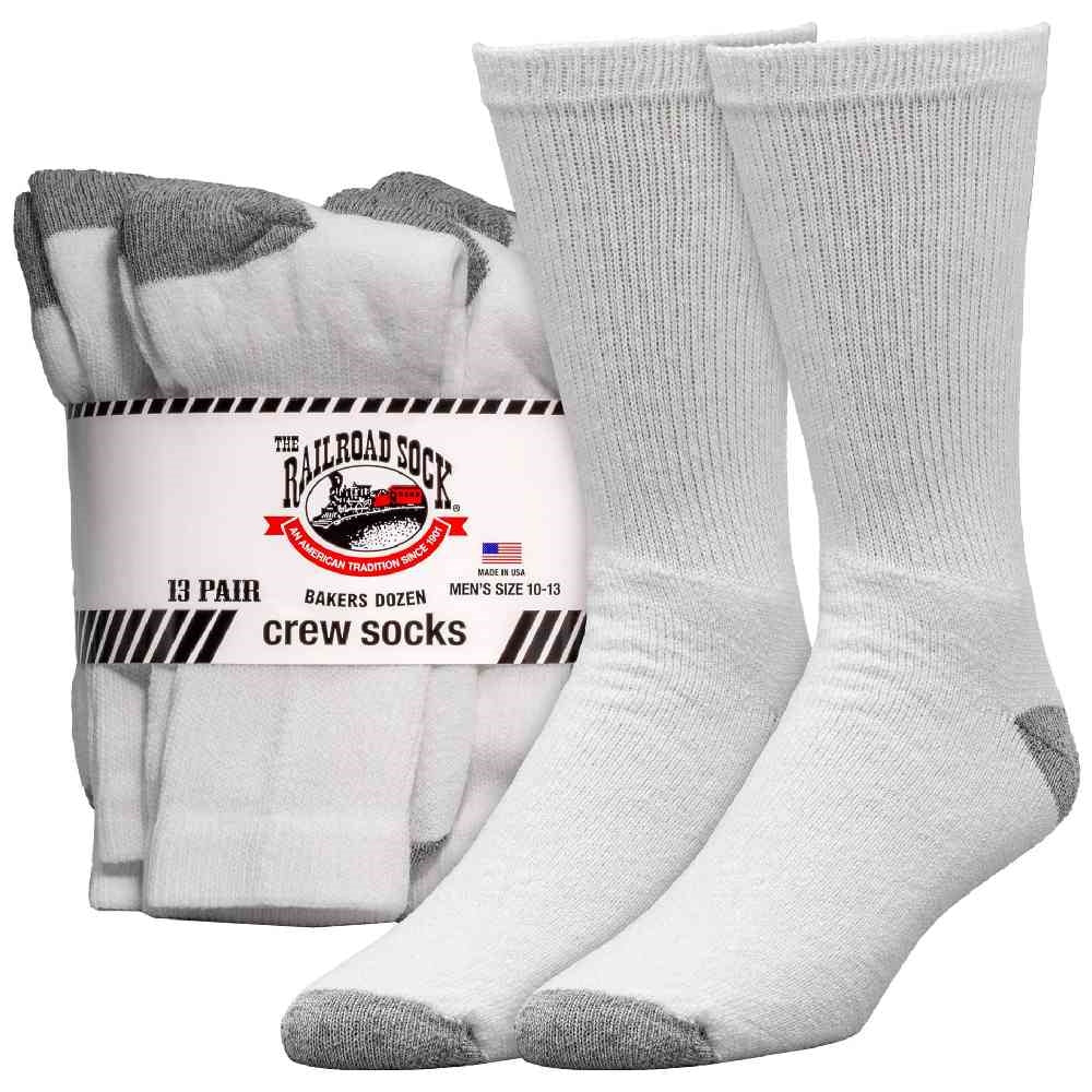 Railroad Socks Bakers Dozen Crew Socks BD