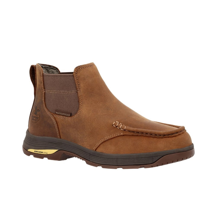 Georgia Athens SuperLyte Waterproof Slip On Soft Toe Work Boot GB00548