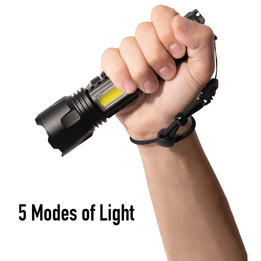 Rothco 2000 Lumens Rechargeable LED Flashlight 68550