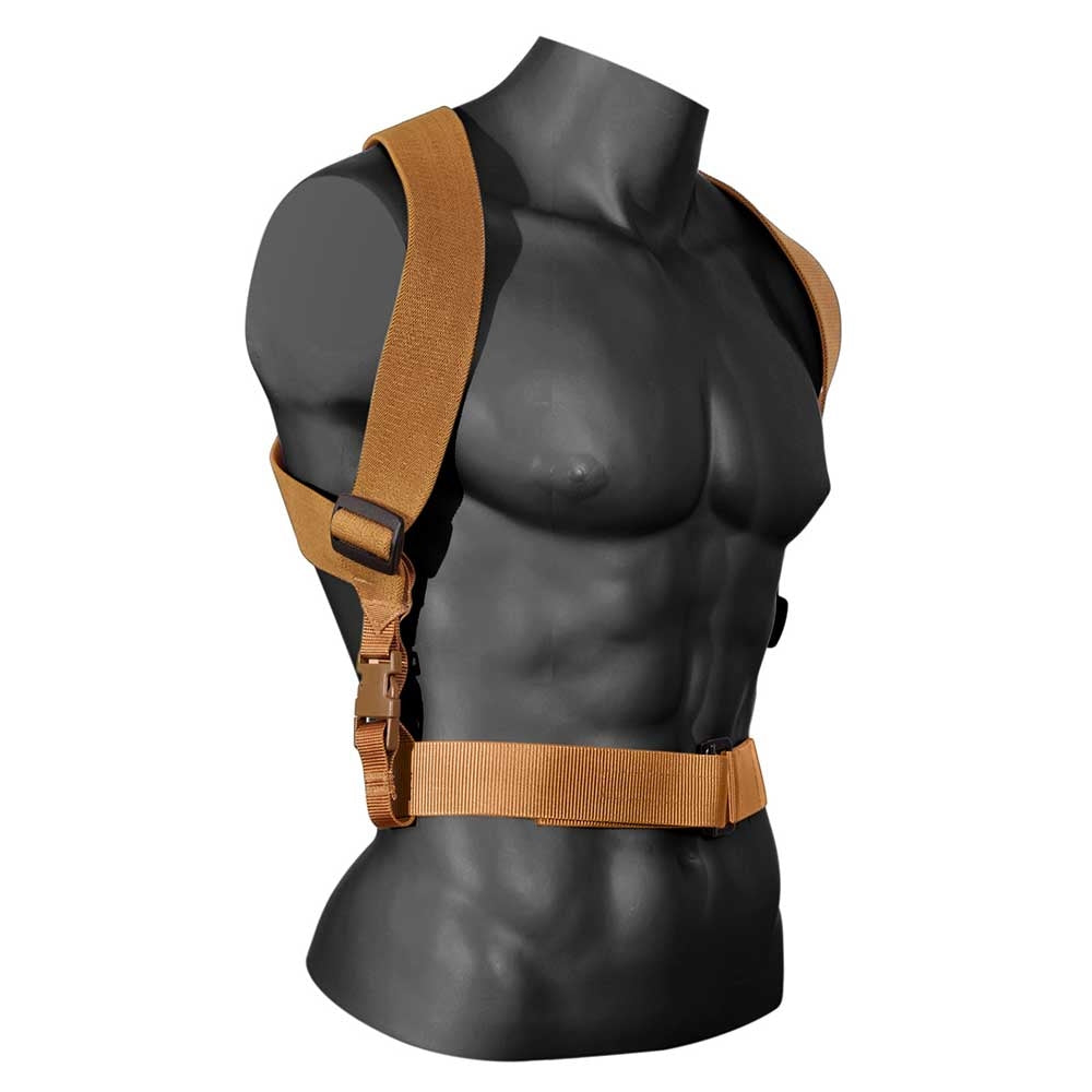 Rothco Combat Suspenders Coyote Brown 49194