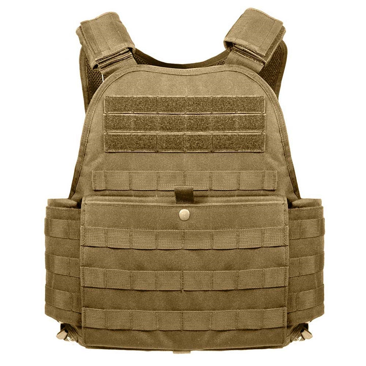 Rothco Coyote Molle Plate Carrier Vest 89241