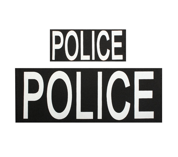 Rothco Police Patch Set With Hook Backing  1910