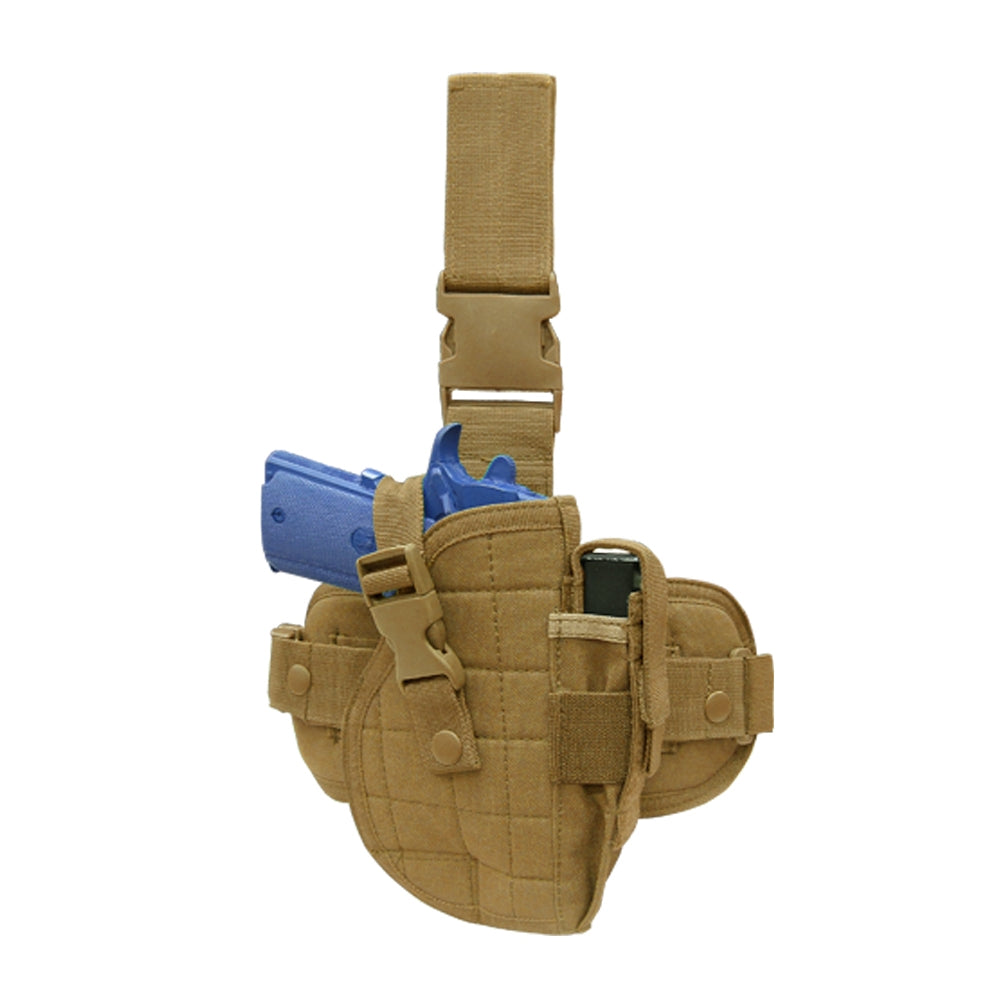 Condor Universal Leg Holster ULH padded tactical drop leg holster