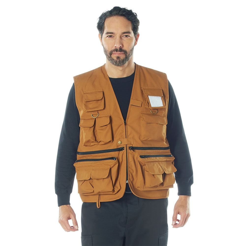 Rothco Work Brown Travel Vest 75315