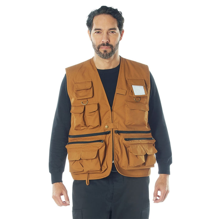Rothco Work Brown Travel Vest 75315