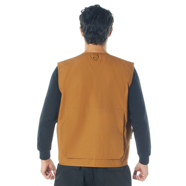 Rothco Work Brown Travel Vest 75315