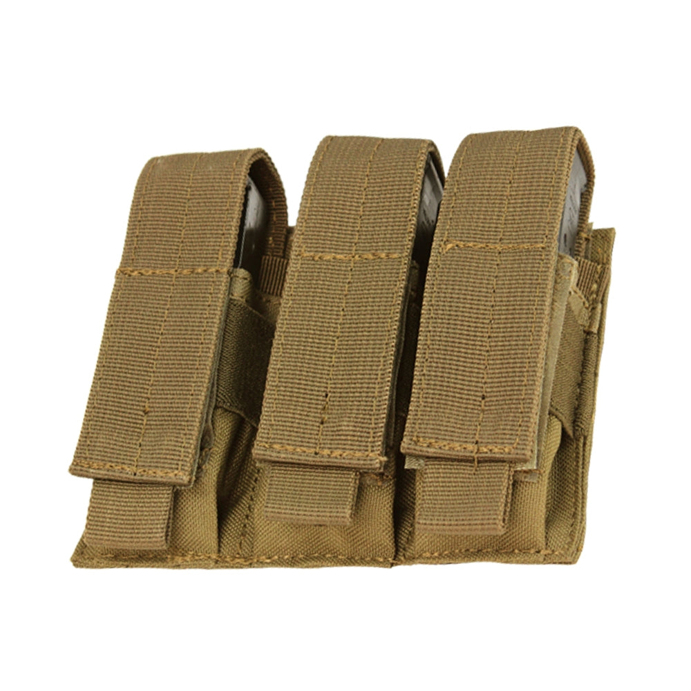 Condor MA52 Triple Pistol Mag Pouch MOLLE magazine pouch
