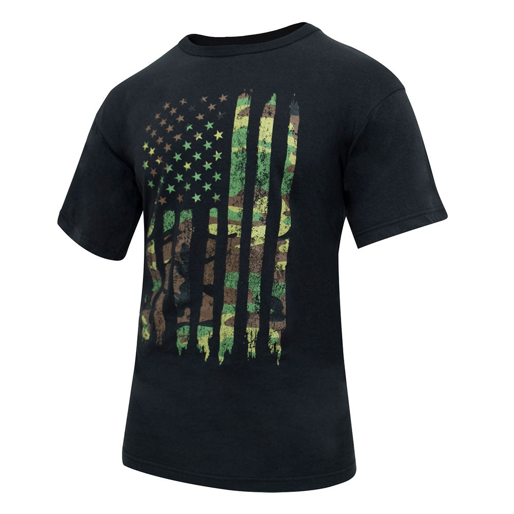 Rothco Camo US Flag T-Shirt 10740