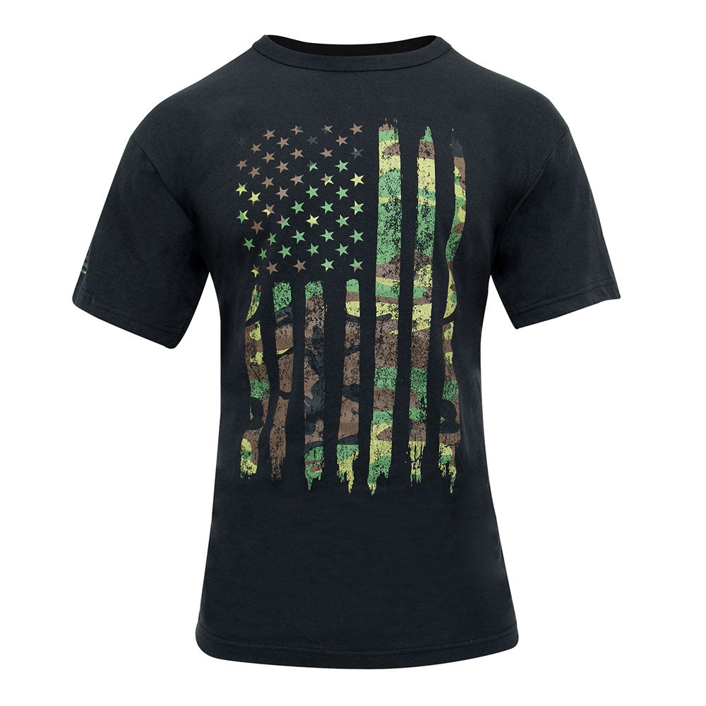 Rothco Camo US Flag T-Shirt 10740
