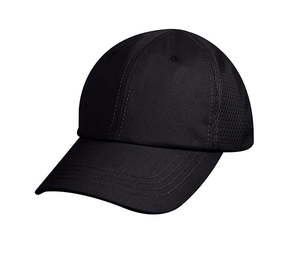 Rothcos Black Mesh Back Tactical Cap - 99552
