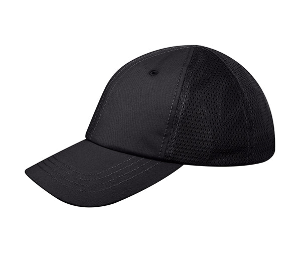 Rothcos Black Mesh Back Tactical Cap - 99552
