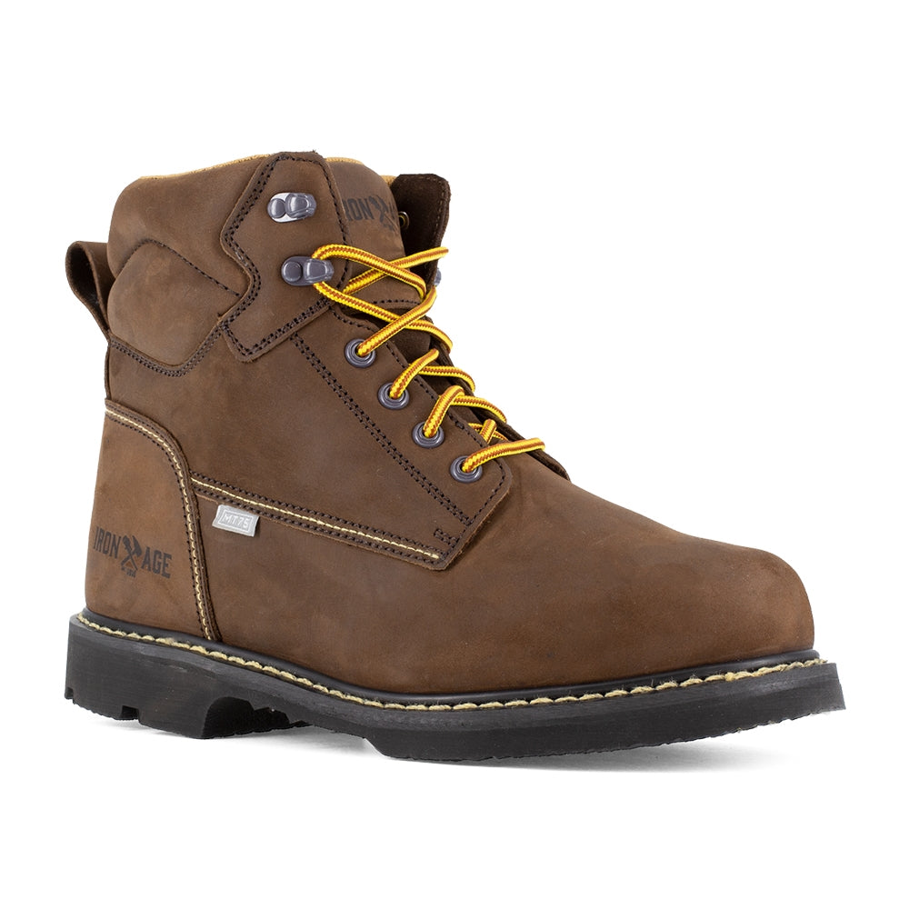 Iron Age Groundbreaker Steel Toe Internal Met Guard Work Boot IA5014