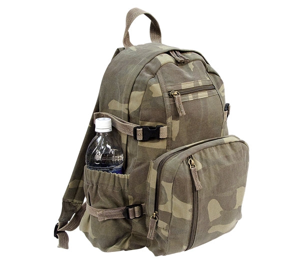 Rothco Vintage Woodland Camo Mini Backpack 9762