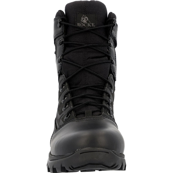 Rocky Enforcer Soft Toe Waterproof Slip Resistant Side Zipper Public Service Duty Boot RKD0137