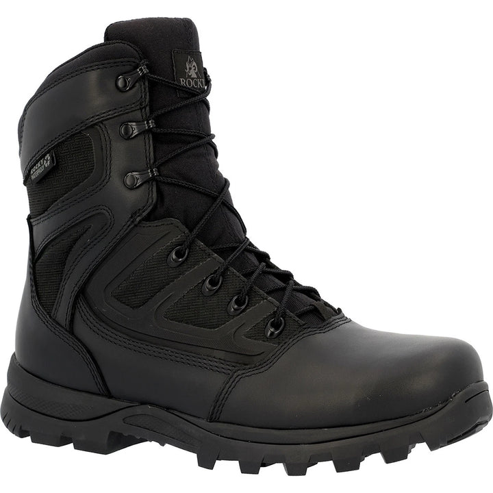 Rocky Enforcer Soft Toe Waterproof Slip Resistant Side Zipper Public Service Duty Boot RKD0137