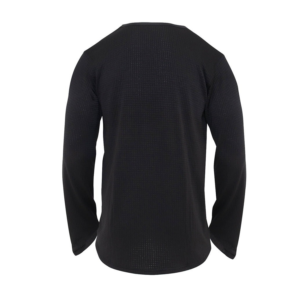 Rothco Black Underwear Crew Top - 69130