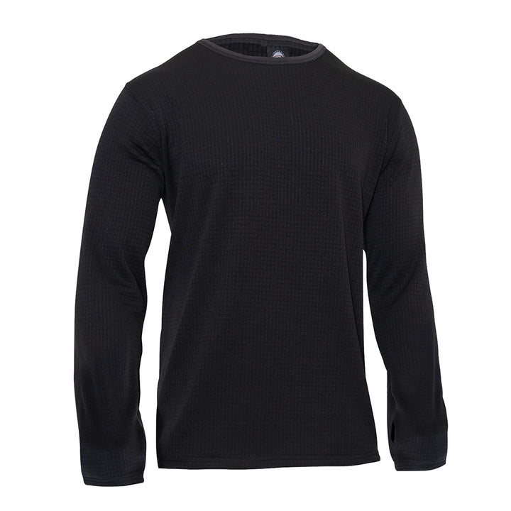 Rothco Black Underwear Crew Top - 69130