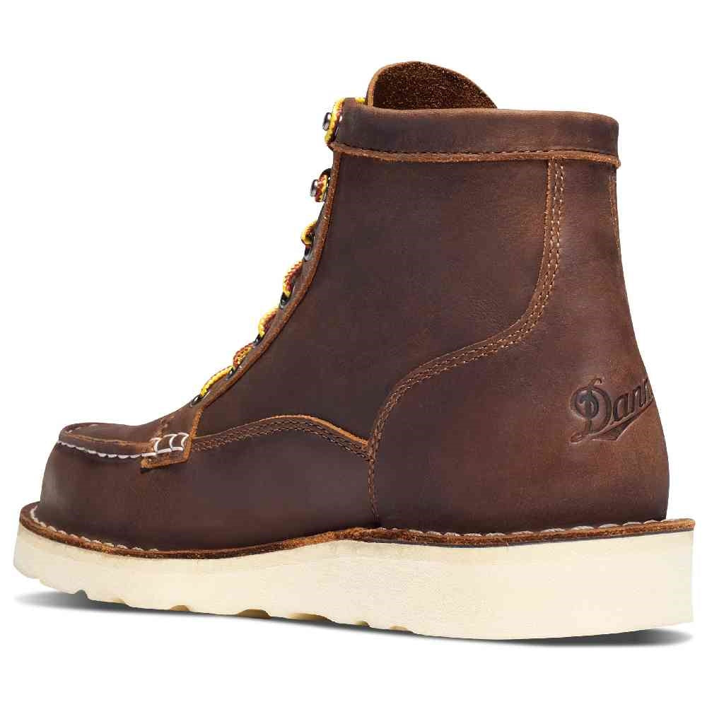 Danner Bull Run Moc Toe Brown Work Boots 15563