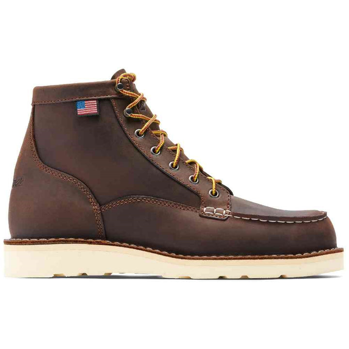 Danner Bull Run Moc Toe Brown Work Boots 15563