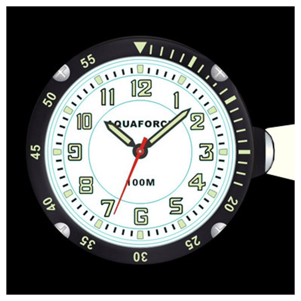 Aquaforce Analog Quartz Flashlight  Watch 49-001