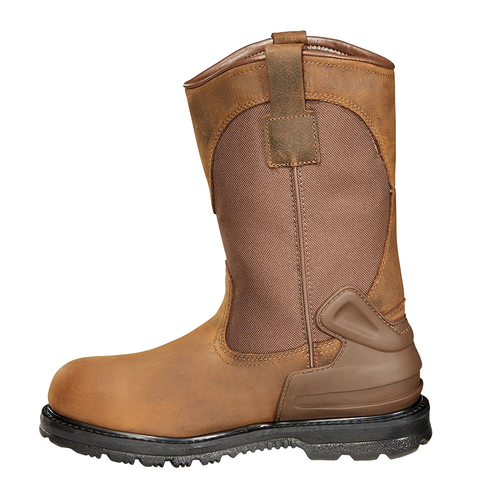 Carhartt Heritage Soft Toe Waterproof Pull On Wellington Work Boot CMP1100