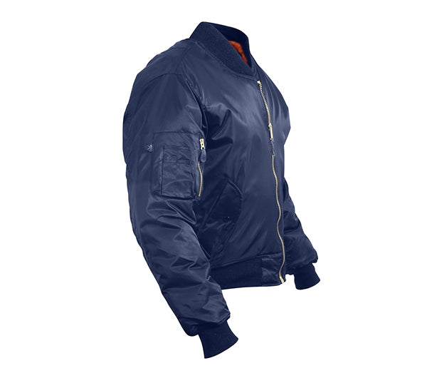 Rothco Navy Blue MA-1 Flight Jacket 7325