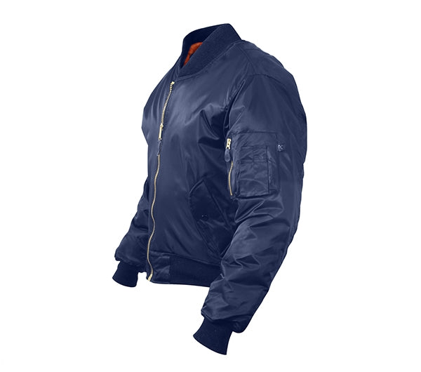 Rothco Navy Blue MA-1 Flight Jacket 7325