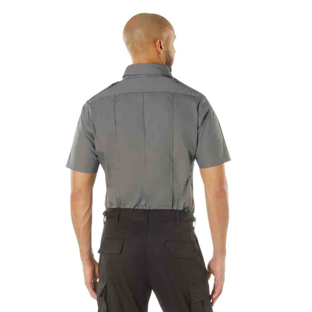 Rothco Grey Short Sleeve Uniform Shirt 30045