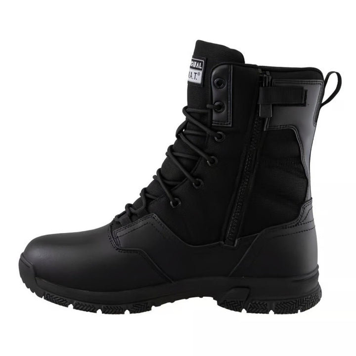 Original S.W.A.T Protec Side Zip Polishable Toe Waterproof Tactical Duty Boot 106501