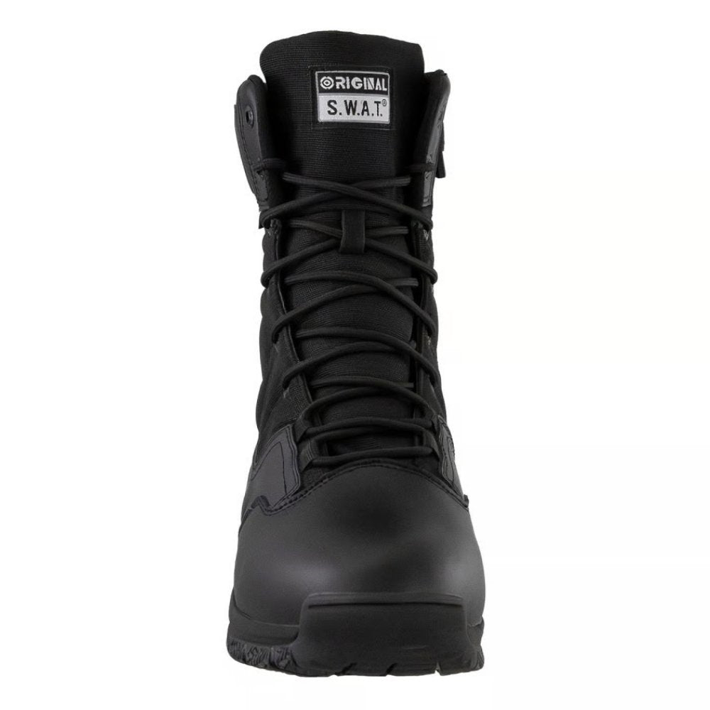 Original S.W.A.T Protec Side Zip Polishable Toe Waterproof Tactical Duty Boot 106501
