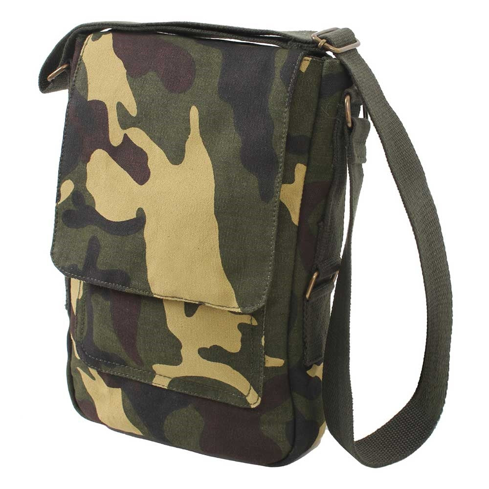Rothco Woodland Camo Vintage Tech Bag - 5798