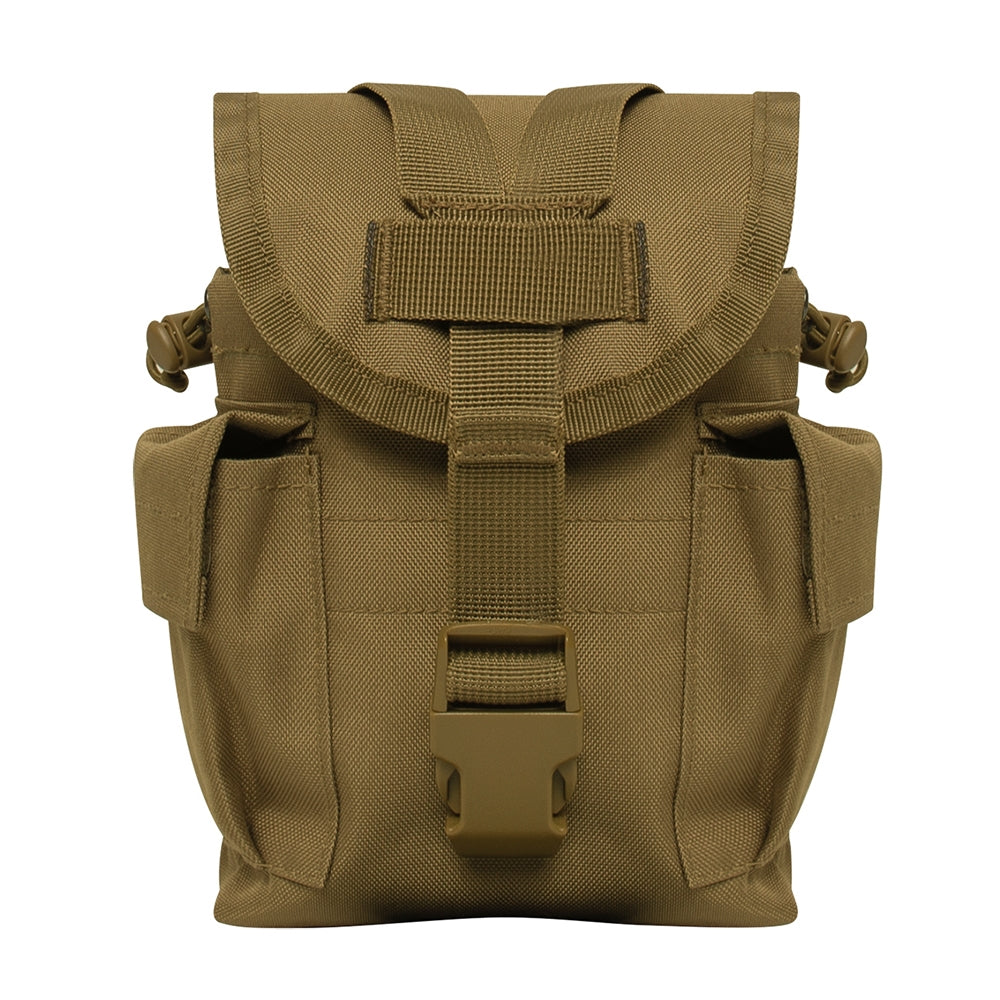 Rothco Coyote Brown Molle Canteen Utility Pouch 3145