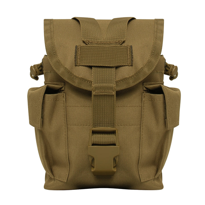 Rothco Coyote Brown Molle Canteen Utility Pouch 3145