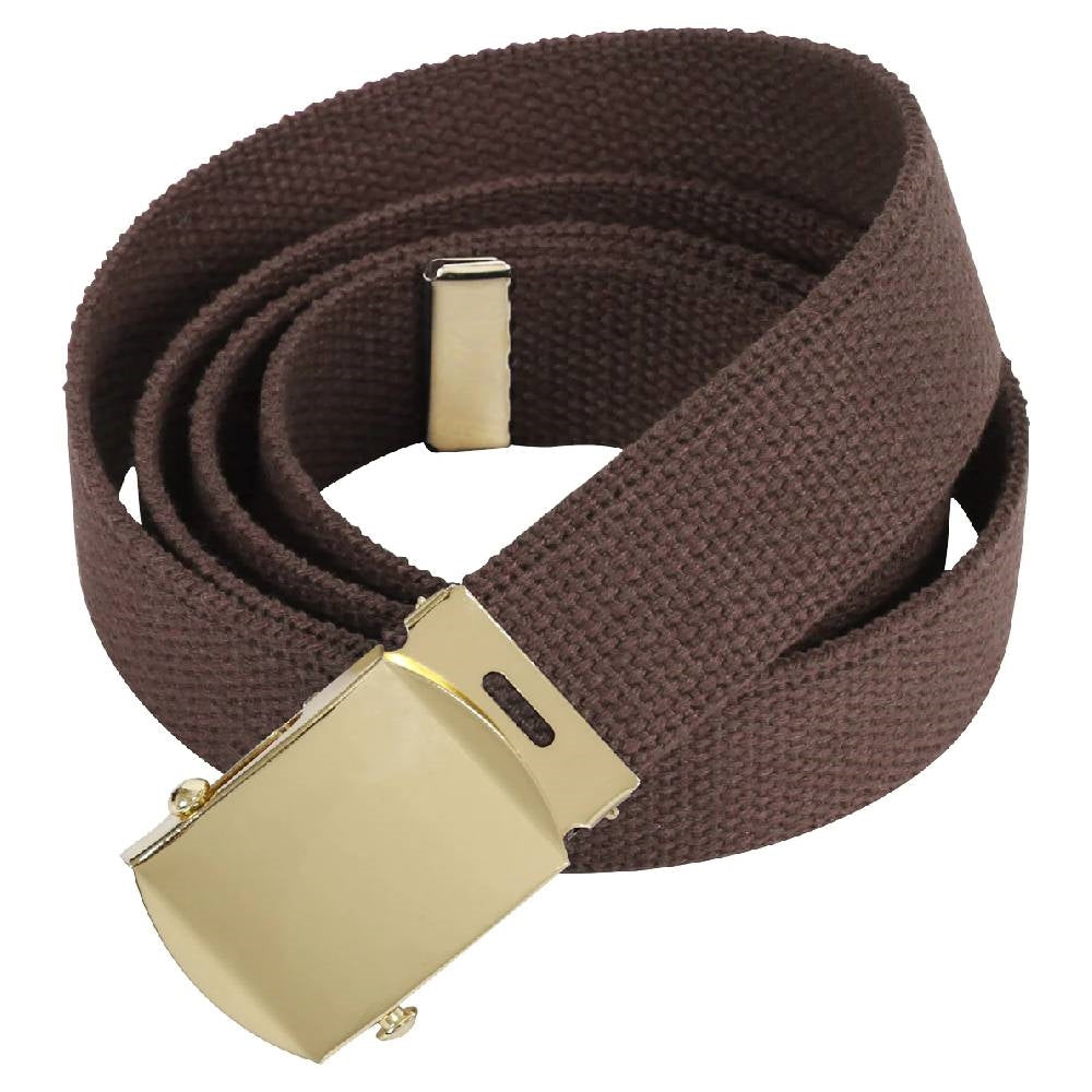 Rothco Brown Web Belt 44 Inch 4185
