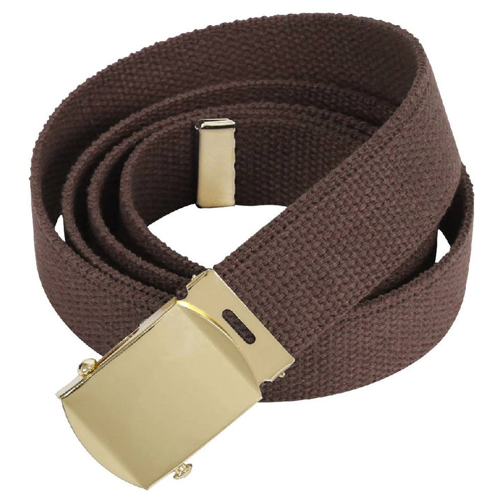 Rothco Brown Web Belt 44 Inch 4185