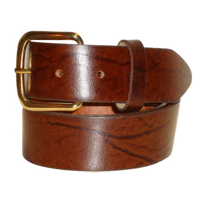 Genuine Oil Tan Solid Leather Belt - 1288