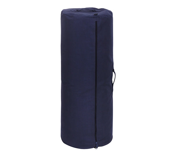 Rothco Navy Blue Side Zipper Canvas Duffle Bag - 3493