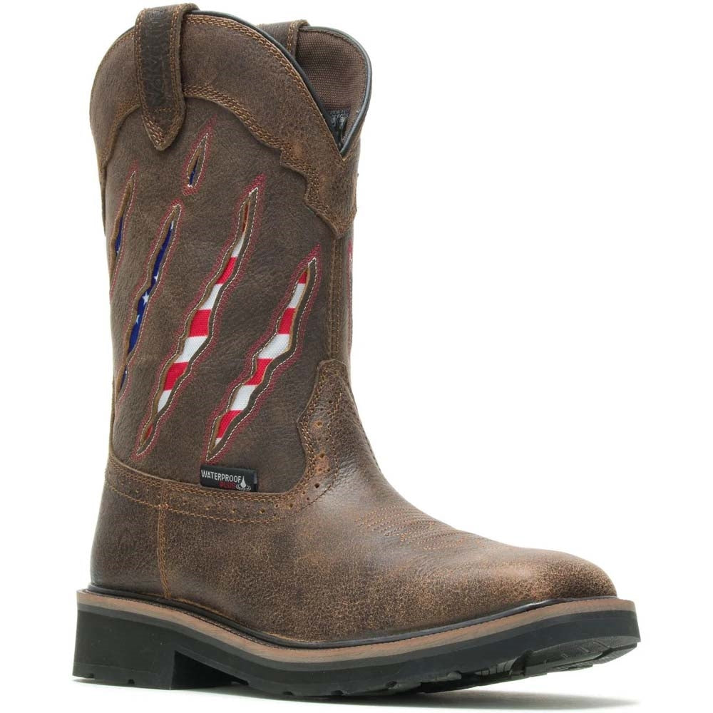 Wolverine Rancher Claw Soft Toe Waterproof Western Wellington Pull On Boot W200138