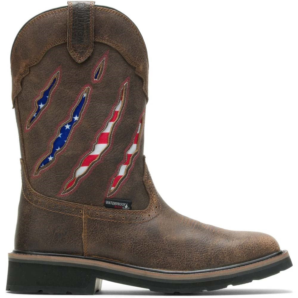 Wolverine Rancher Claw Soft Toe Waterproof Western Wellington Pull On Boot W200138
