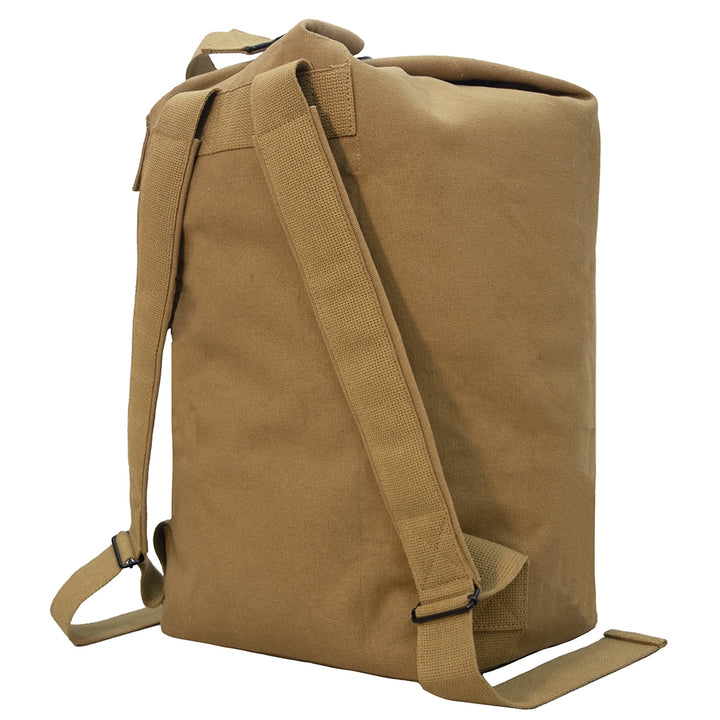 Rothco Coyote Nomad Canvas Duffle Backpack 24850