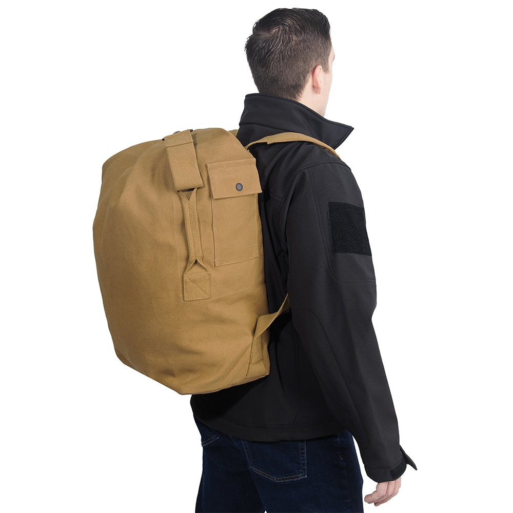 Rothco Coyote Nomad Canvas Duffle Backpack 24850