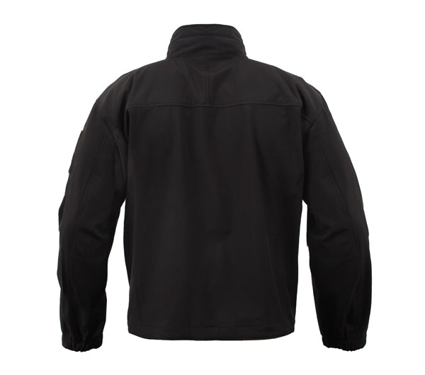 Rothco Black Lightweight Soft Shell Jacket - 5262