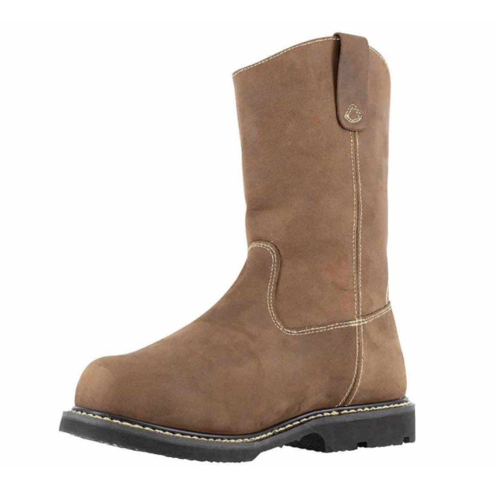 Iron Age Groundbreaker Composite Toe Wellington With Cushguard Internal Metguard Work Boot IA5094