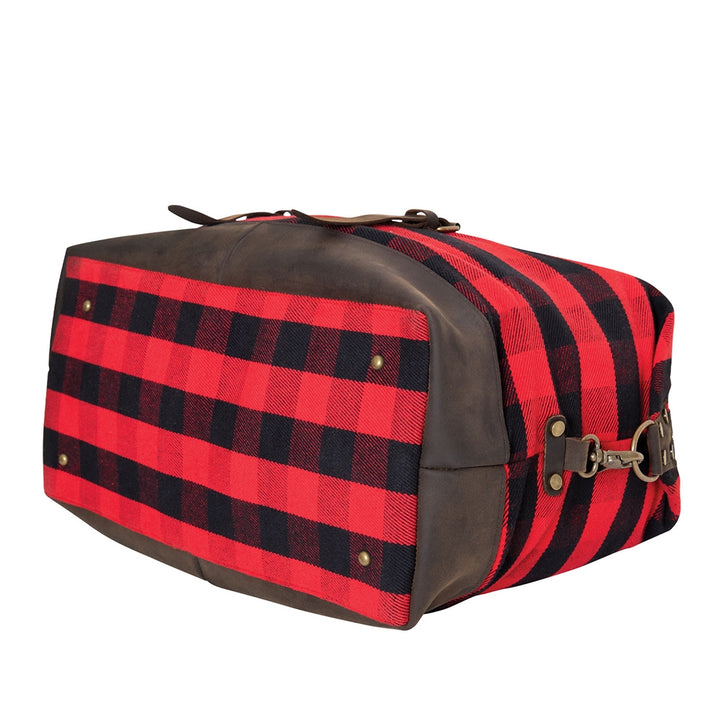 Rothco Red Plaid Extended Weekender Bag - 9086
