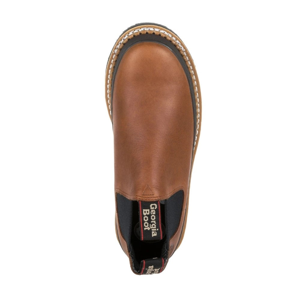 Georgia Giant Revamp Waterproof Slip On Soft Toe Work Boot GB00320