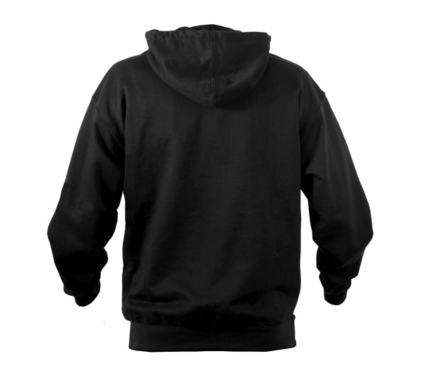 Embroidered Black Marines Pullover Hoodie 2043